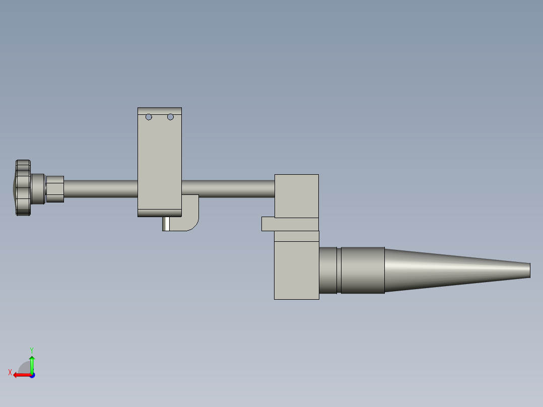 视觉定位-镜头部件后视图