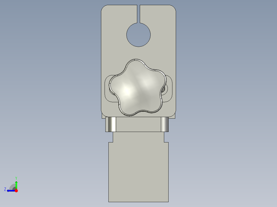 视觉定位-镜头部件右视图