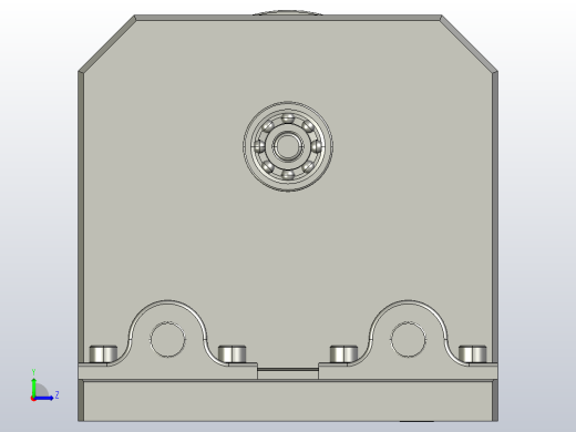 CO2激光雕刻切割机切刀雕刻机的旋转附件左视缩略图