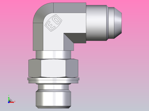 EO硬管接头外螺纹螺柱弯头6M14C8OMXS前视缩略图