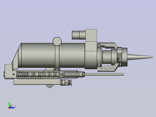 热熔喷射阀左视缩略图