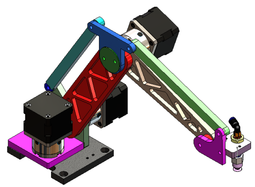 四轴机械臂缩略图