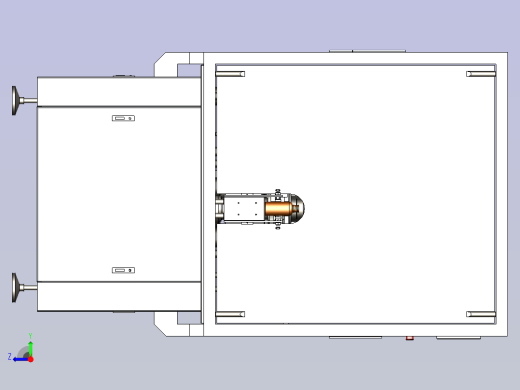 一款自动灌装旋盖机3D图纸右视缩略图