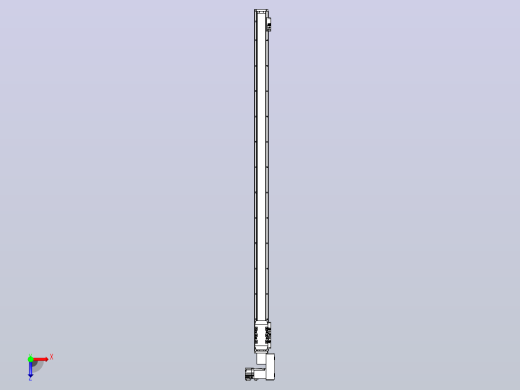 机器人皮带驱动直线轴TPA-GCB-50-P42-L1200-QR-M10-N3俯视缩略图