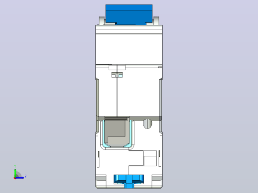 DZ158-125 1P塑料外壳式断路器三维模型202307左视缩略图