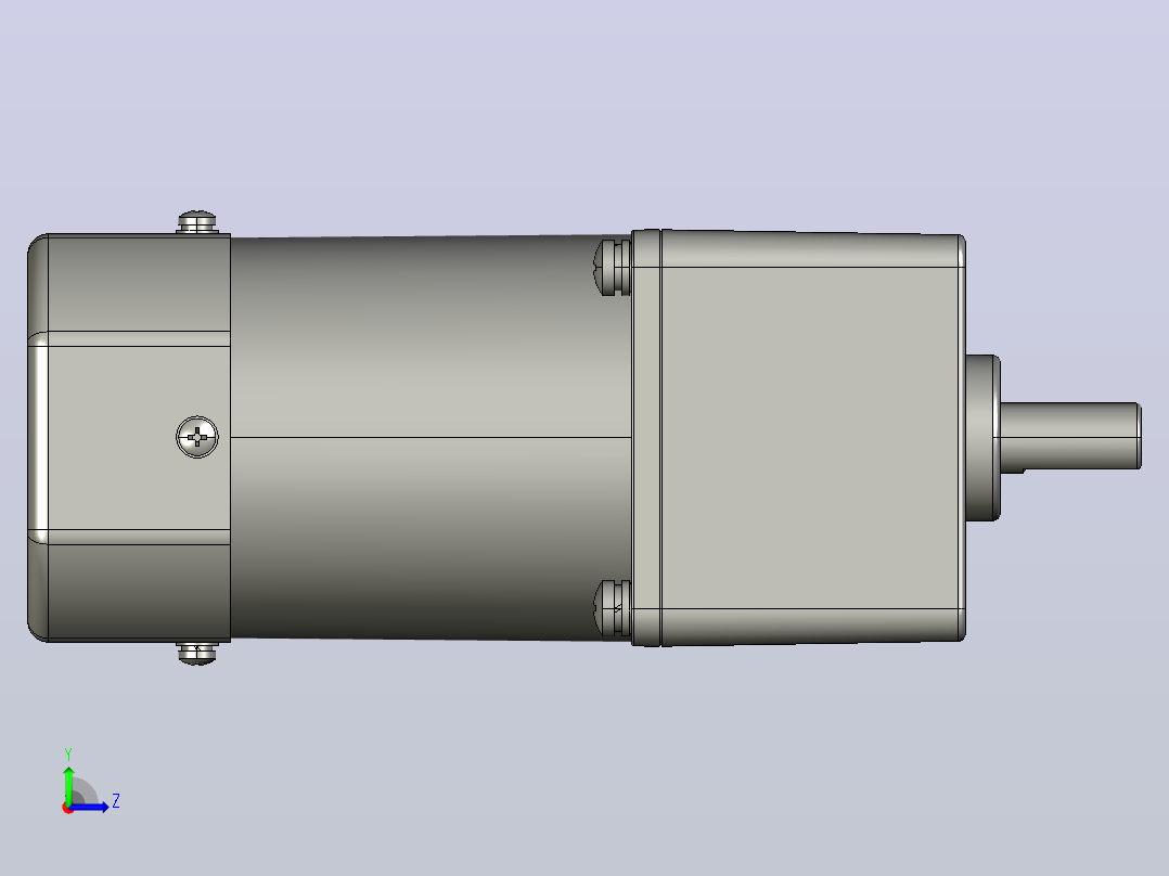 交流减速机5IK60RGU-CFT(5GU3KB-200KB)左视图