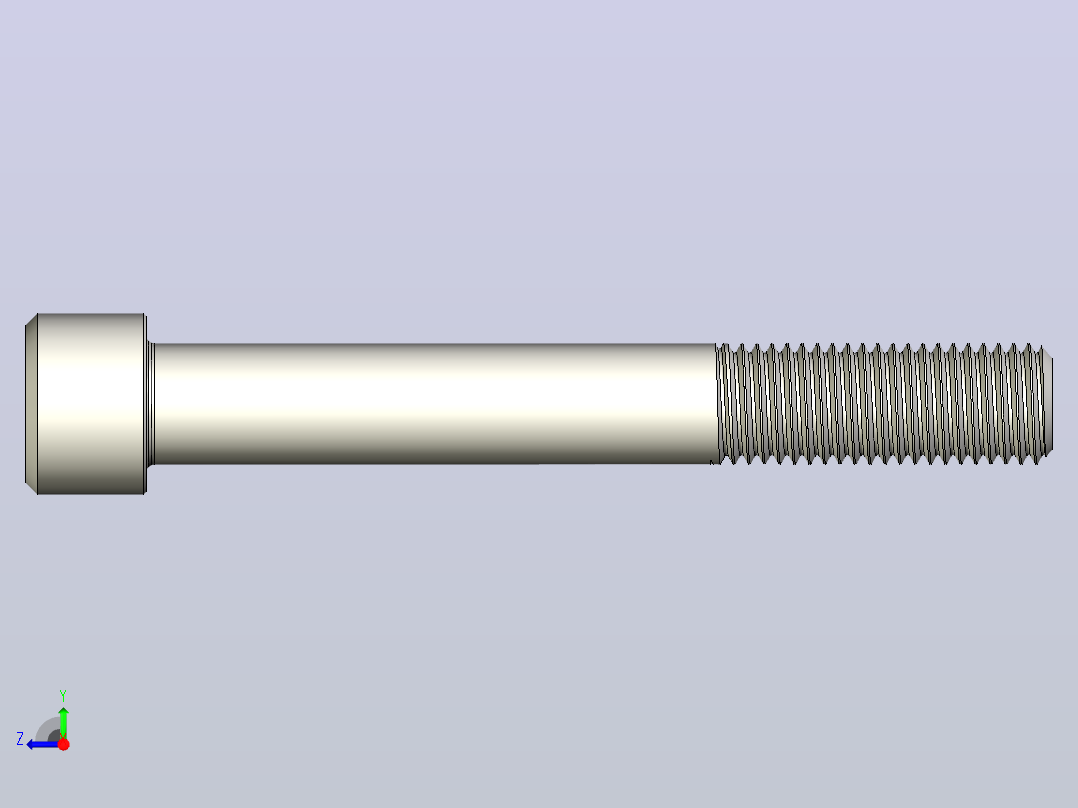 DIN_EN_ISO_4762_M16x120.ipt内六角螺钉右视图