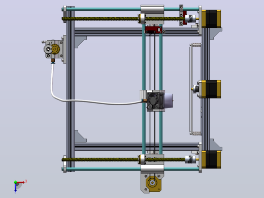 DIY3D打印机（2020型材）俯视缩略图