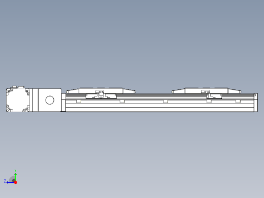 皮带直线轴双滑块型TPA-GCBS-150-P80-L50-QL-M75-N3右视缩略图