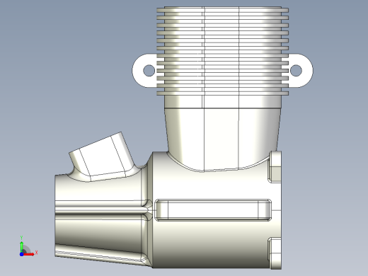 Solidworks：发动机盖..zip.zip前视缩略图