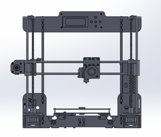 3D打印机三维设计缩略图