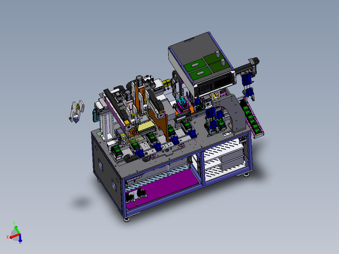 E033 电池包四合一焊锡机