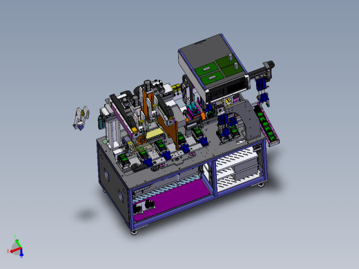 E033 电池包四合一焊锡机
