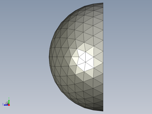 solidworks 圆顶建筑设计右视缩略图