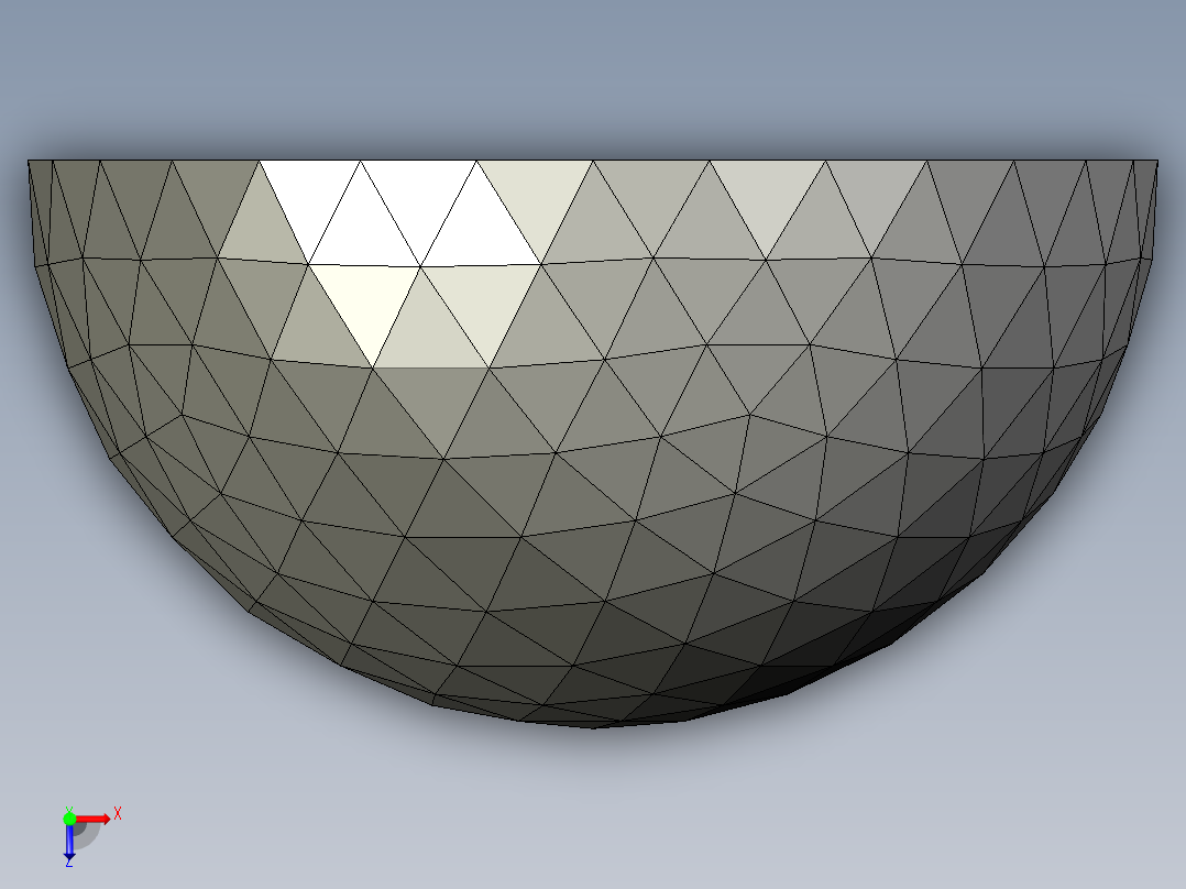 solidworks 圆顶建筑设计俯视图