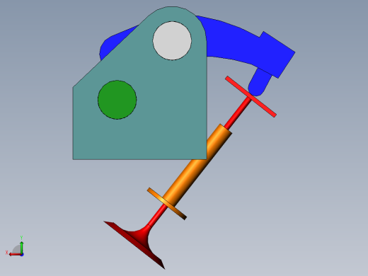 标记凸轮阀后视缩略图