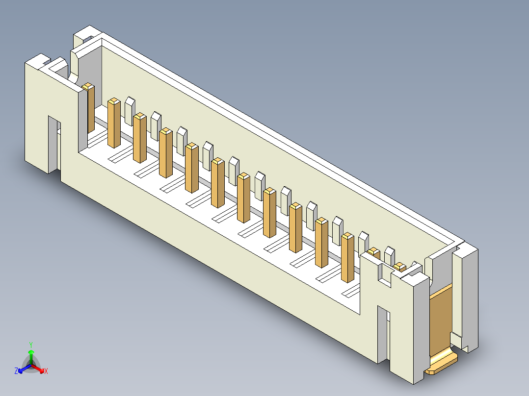 JST-B13B-PH-SM4-TB主视图