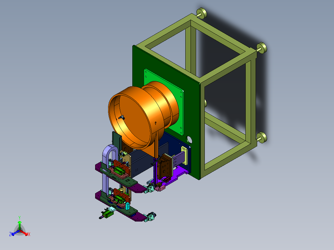 振动盘式螺丝送料机构