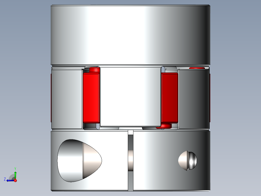 联轴器 (6)右视图