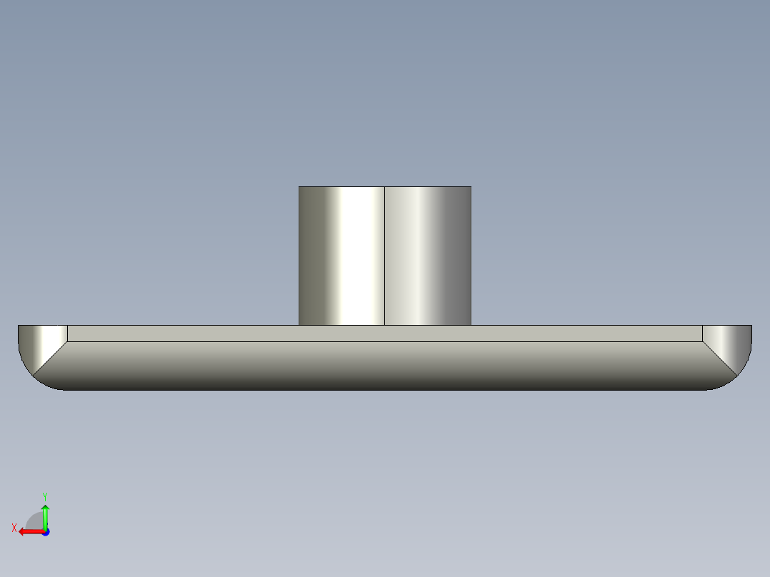 型材-BR 45X90 COVER CAP KJN511783后视图