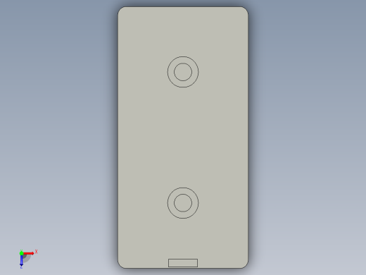 型材-BR 45X90 COVER CAP KJN511783俯视缩略图