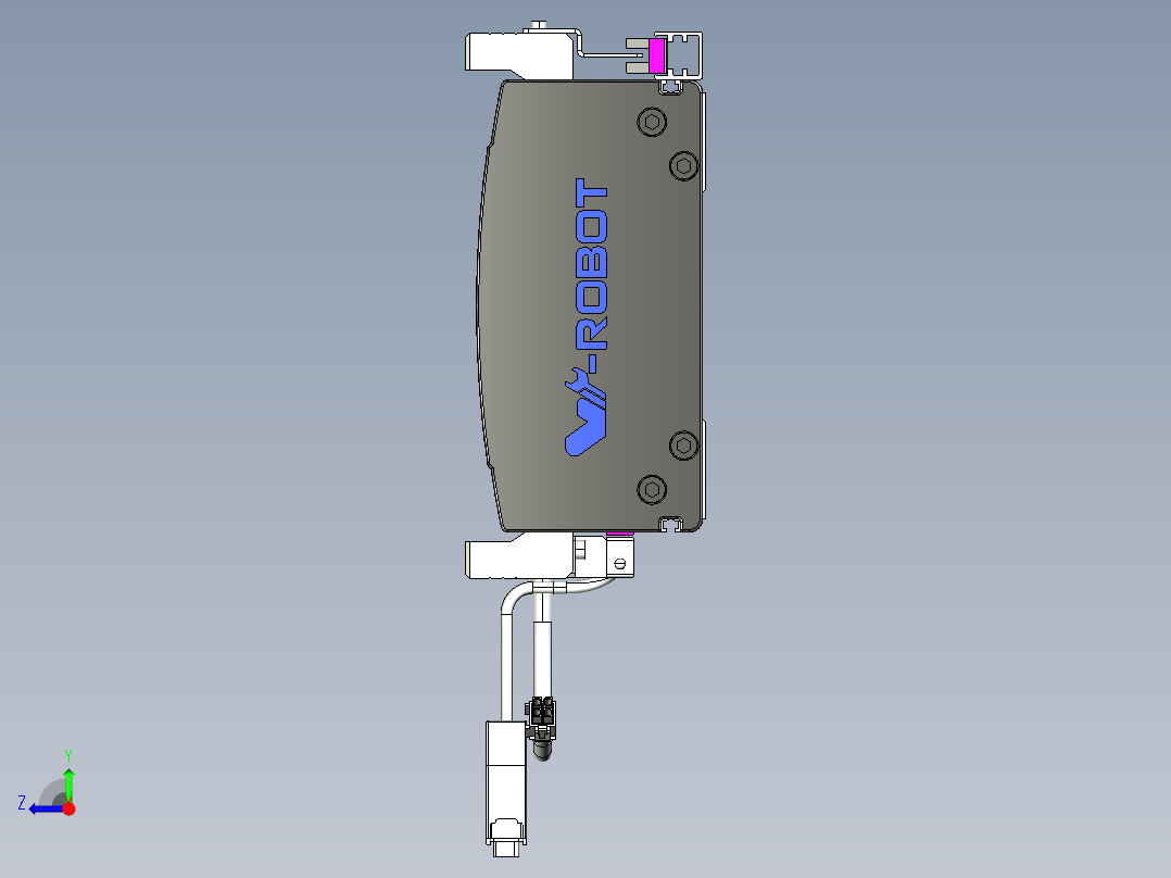 威洛博VL系列3d模型模组VL17E2Y-S250右视图