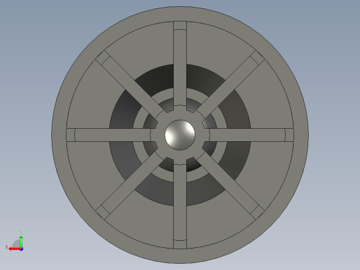 工程塑膠水平調整腳座170-3D多系列多零件图纸模型后视缩略图