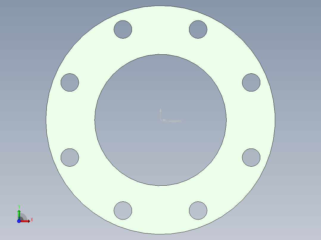 法兰 (23)前视图