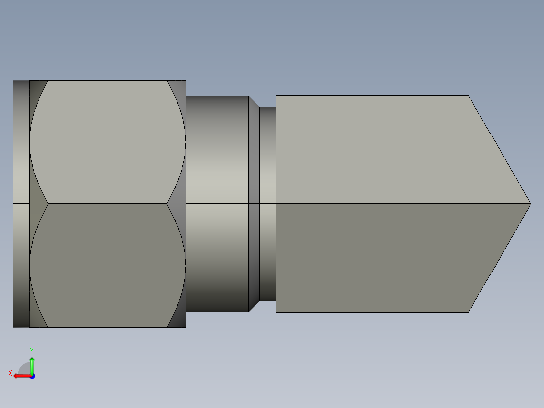 卡套式工业通用硬管接头16_cbu-s后视图