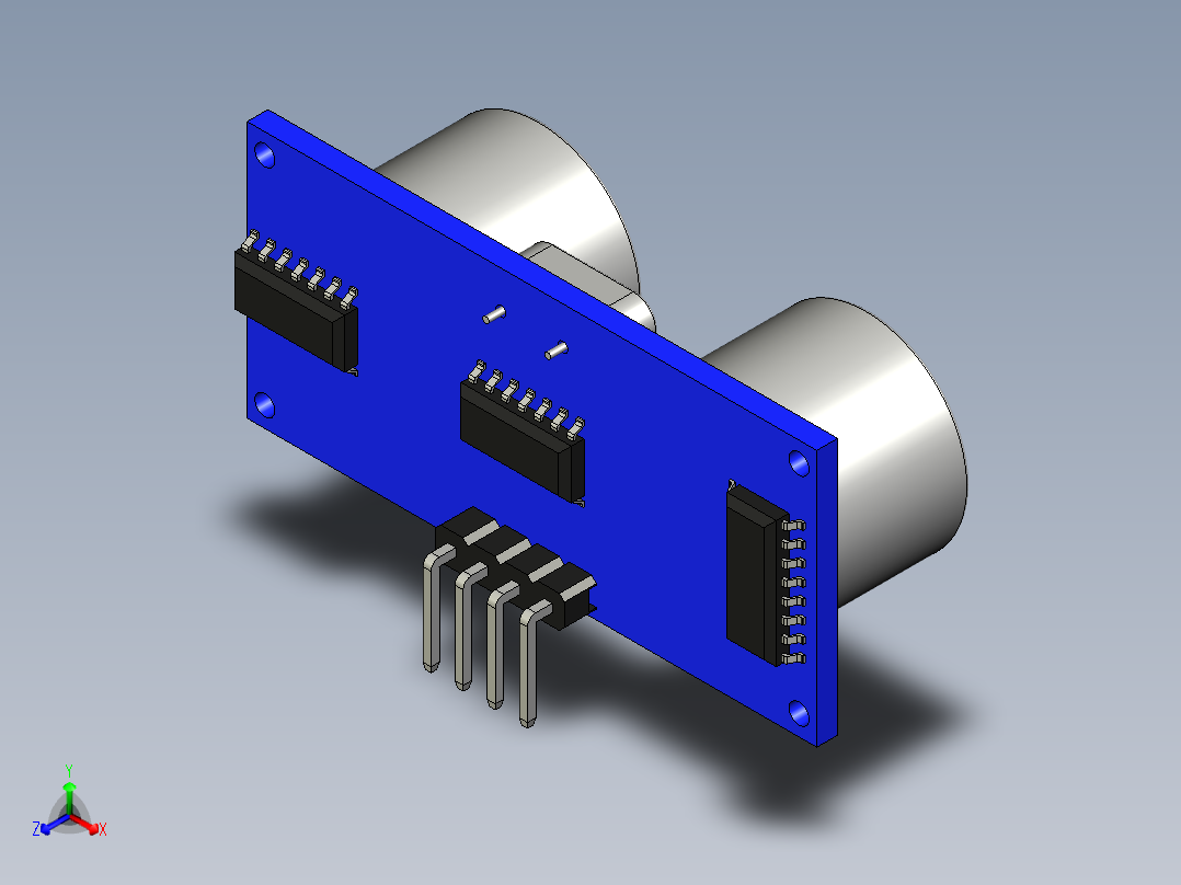 传感器 (55)正等轴测图