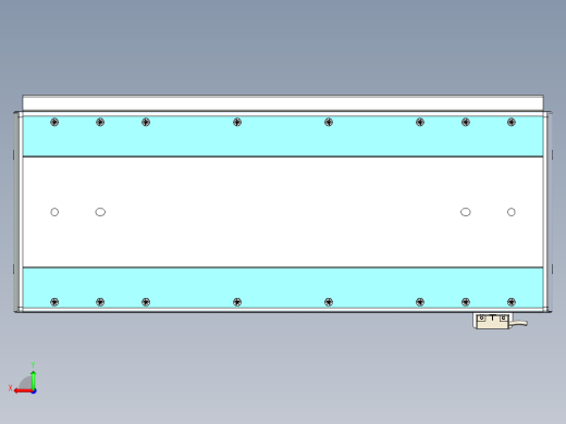 威洛博LC系列3d模型模组LC22H1Y-S400后视缩略图