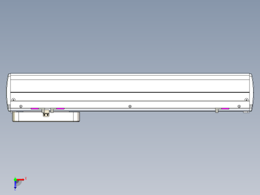 威洛博LC系列3d模型模组LC22H1Y-S400俯视缩略图