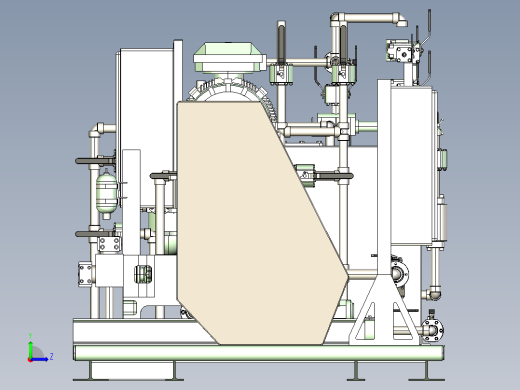 液压动力控制单元左视缩略图