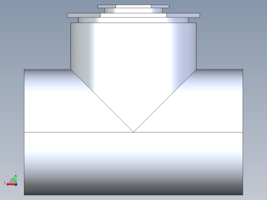 船舶管路系统SeaCor_Molded_ReducingTee_SxSxS_37J201528_6in x 2in后视缩略图