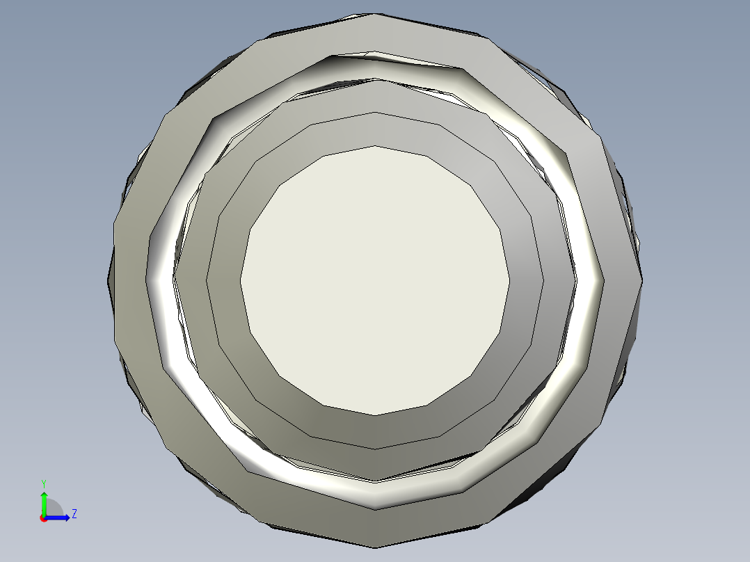 滚珠丝杠SFU1605 400mm左视图