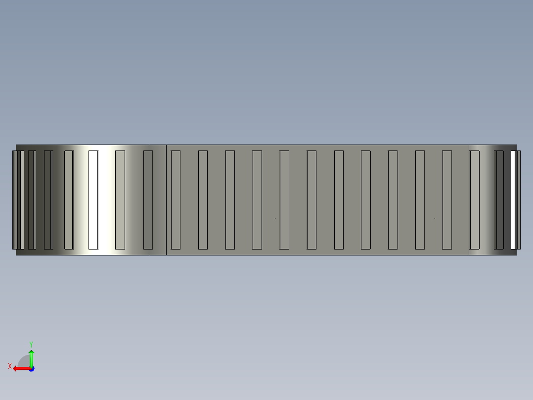 花椒采摘机设计UG三维图后视图