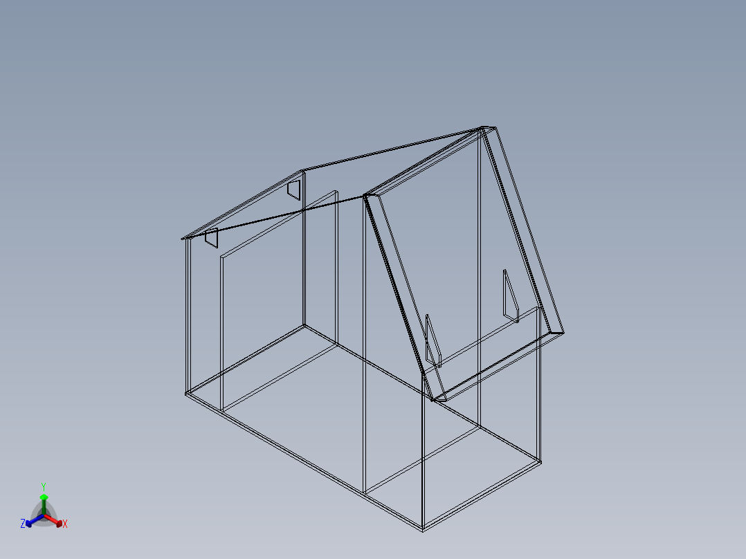 沈阳小房子正等轴测图
