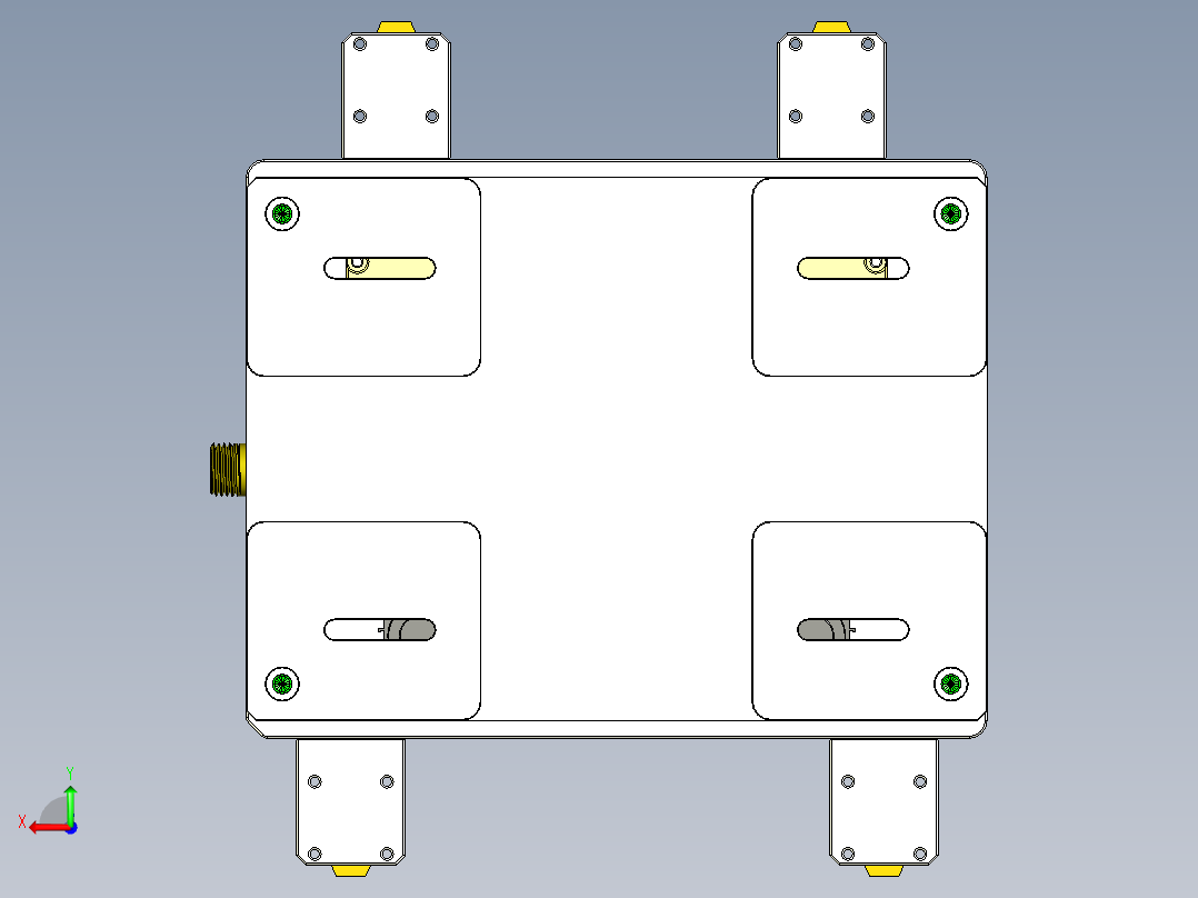 FONE-D-笔记本CNC工装夹具三维模型CNC5-1114后视图