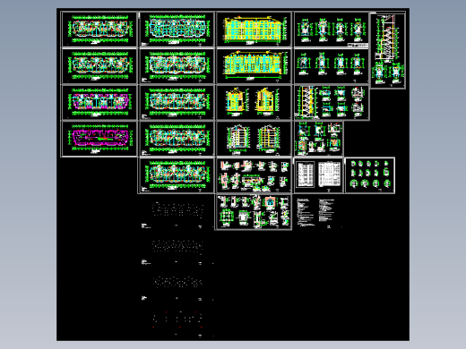 多层住宅楼施工图