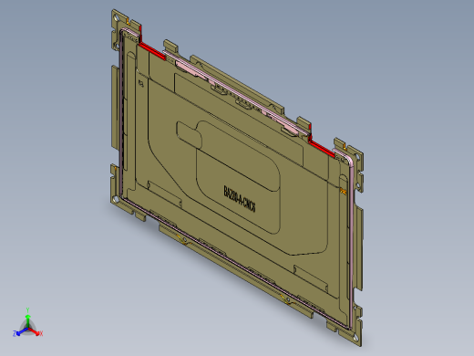 BAZ80-A-笔记本CNC工装夹具三维模型CNC6正等轴测缩略图