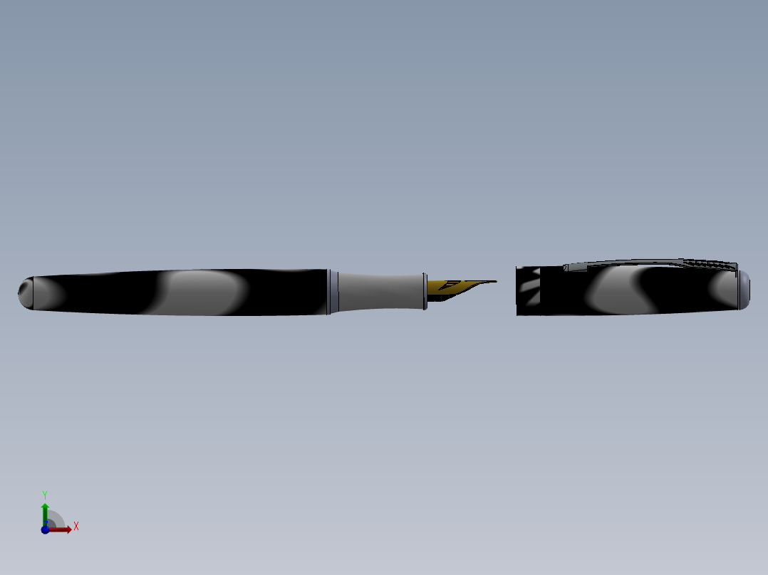 笔、中性笔、铅笔(18)前视图