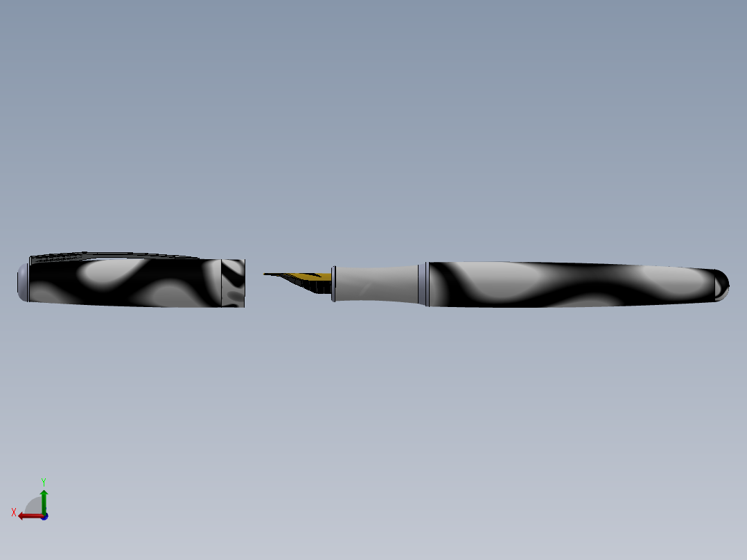 笔、中性笔、铅笔(18)后视图