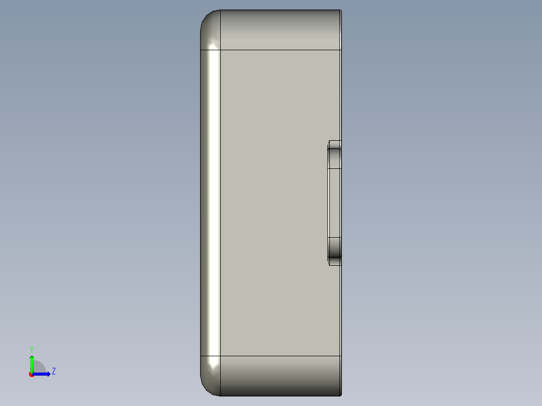 BULL公牛插排GN-109K(2500W)左视图