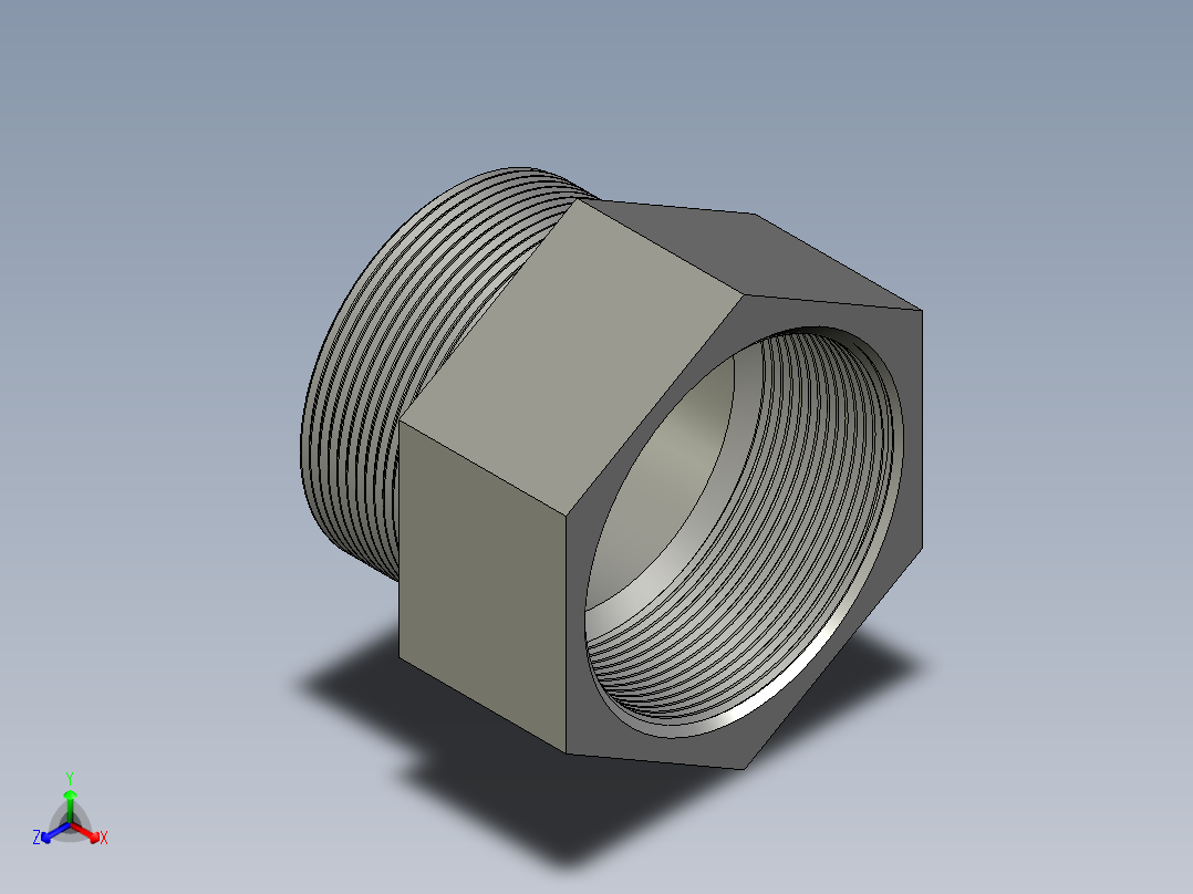 螺纹管转接头-内外丝等径 DN65