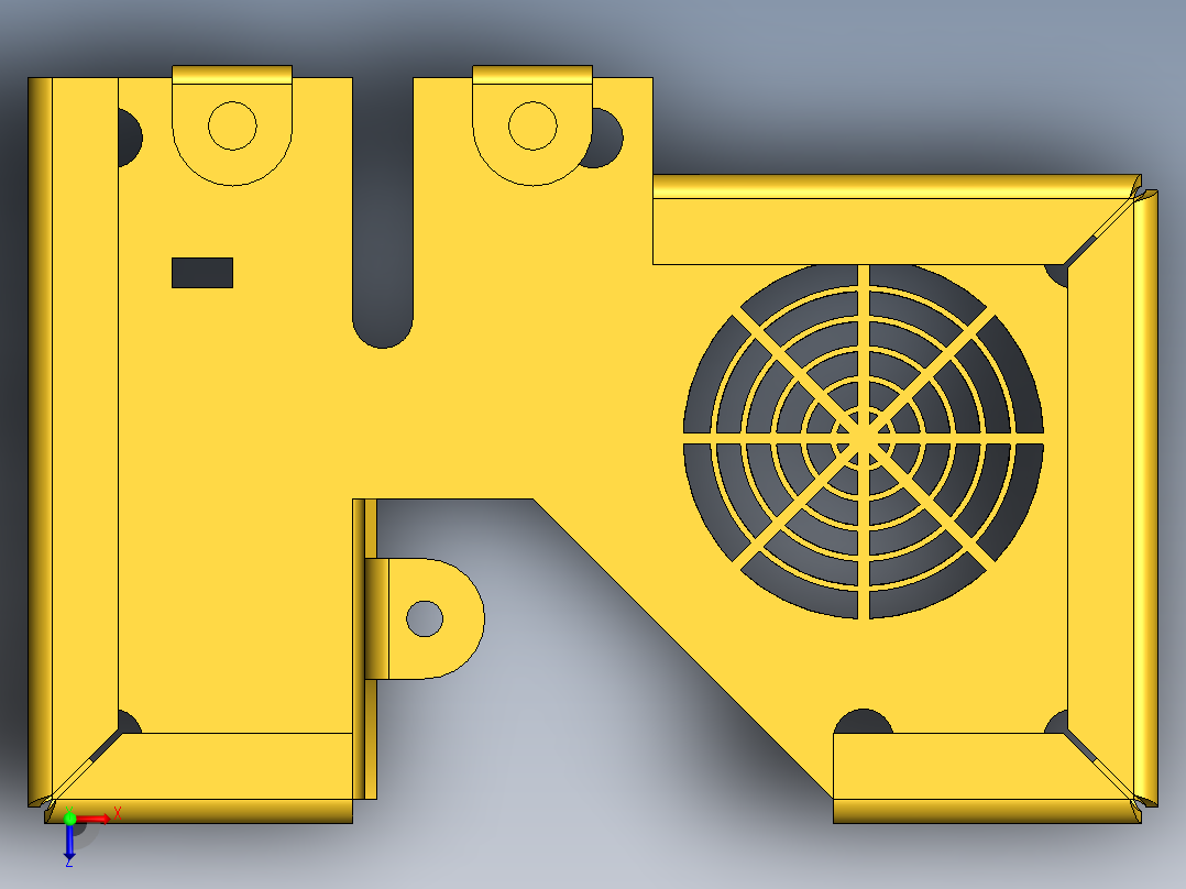 金属板壳体52俯视图
