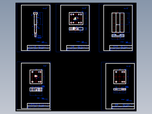 石英表垫片的落料冲孔弯曲级进模具设计-冲压模含开题及6张CAD图