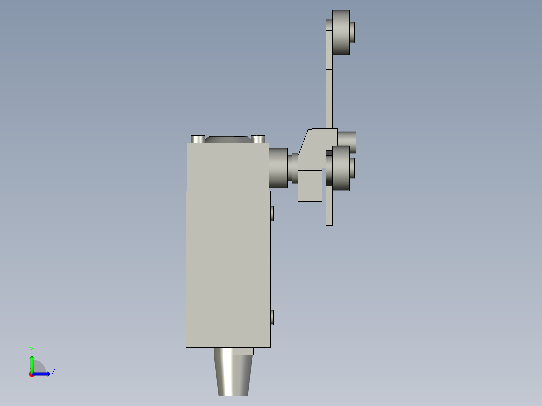 HL_5030水平垂直极限断电保护715左视图