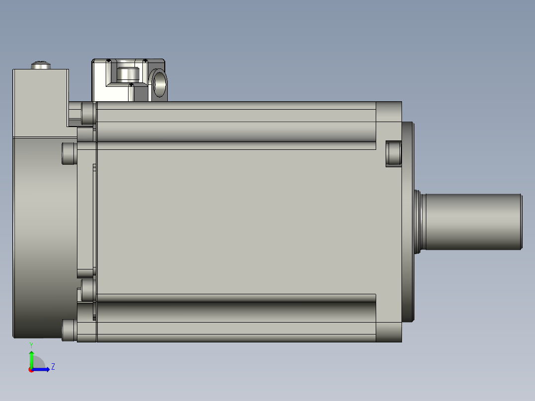 SME-L040模组电机0左视图