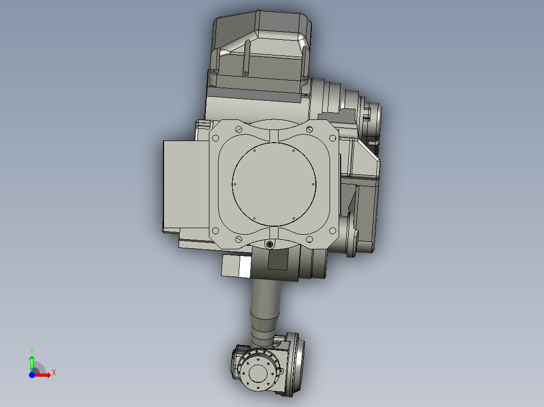 RB50总装SOLI2014组合前视图