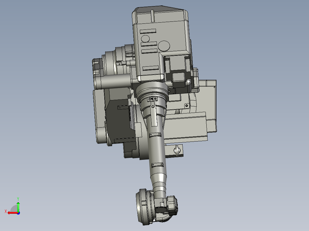 RB50总装SOLI2014组合后视图